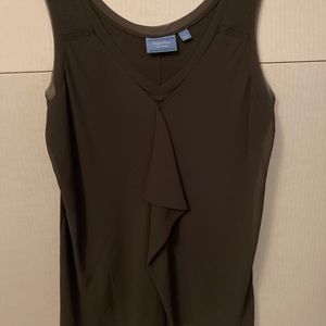 Simply VeraV neck sleeveless blouse
